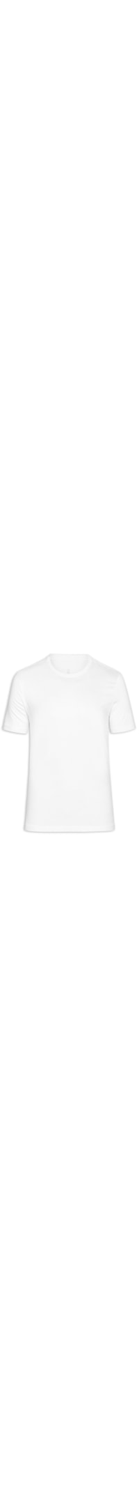 Camiseta Masculina Algodão Egípcio Stretch - Branco