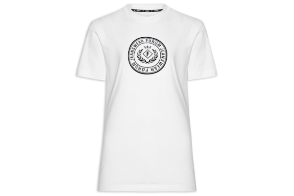 Camiseta Masculina Algodão Estampada - Branco