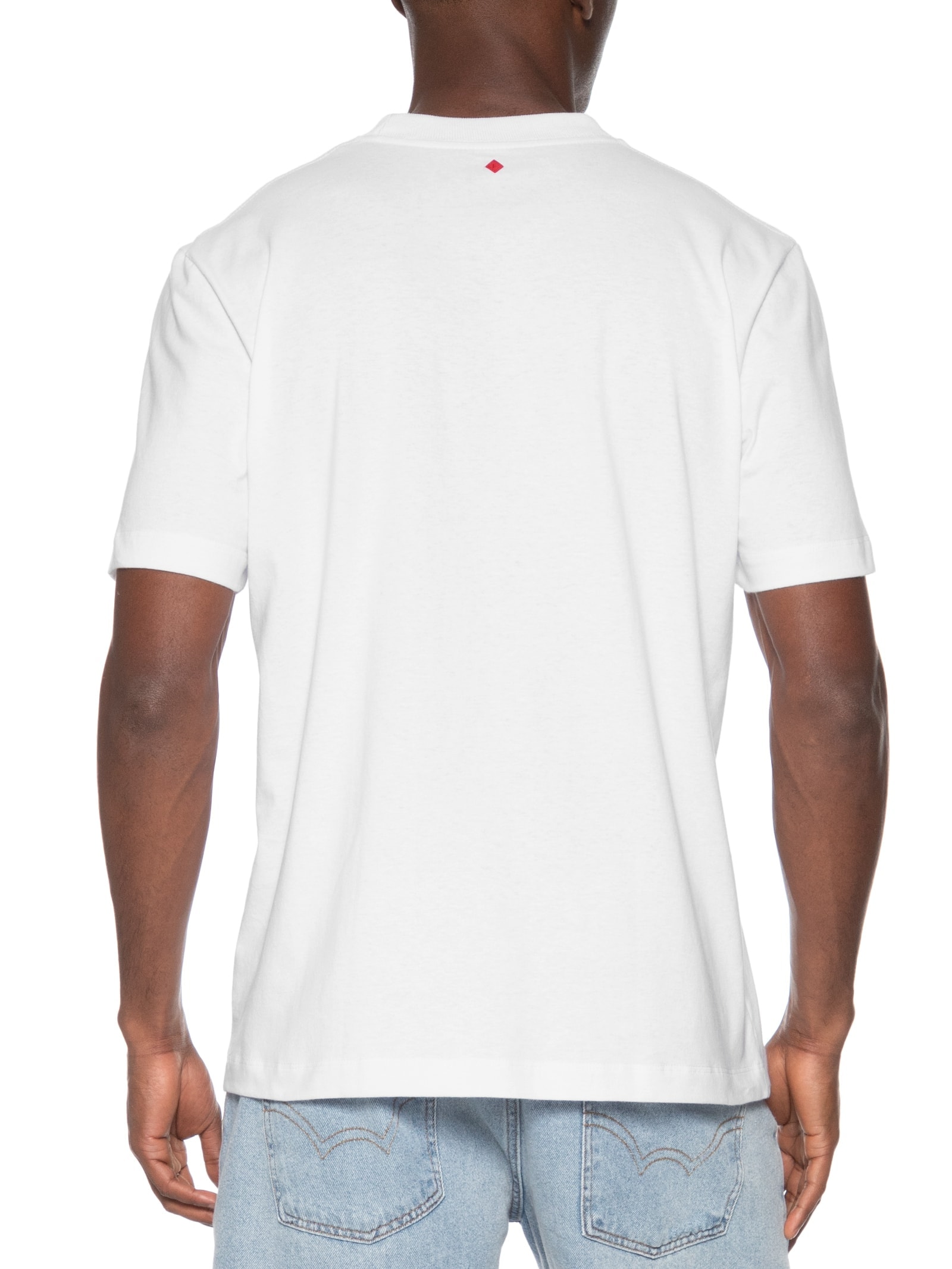 Camiseta Masculina Algodão Estampada Branco Forum
