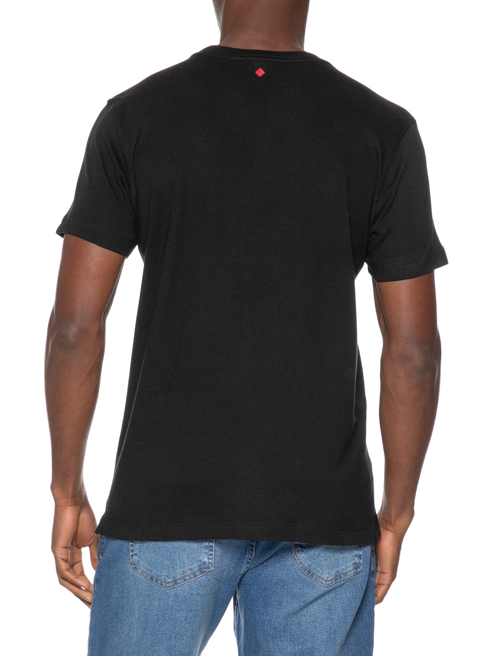 Camiseta Masculina Algodão Preto Forum