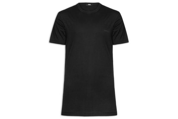 Camiseta Masculina Algodão - Preto