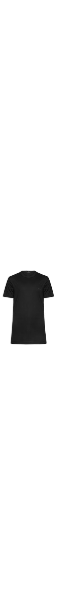 Camiseta Masculina Algodão - Preto