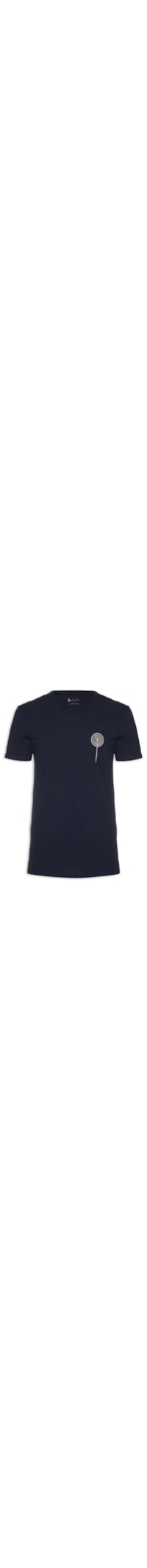 Camiseta Masculina Algodões - Azul