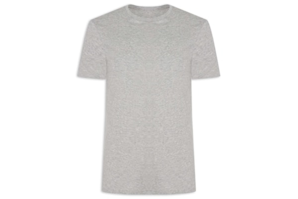 Camiseta Masculina Am Sport Pima - Cinza