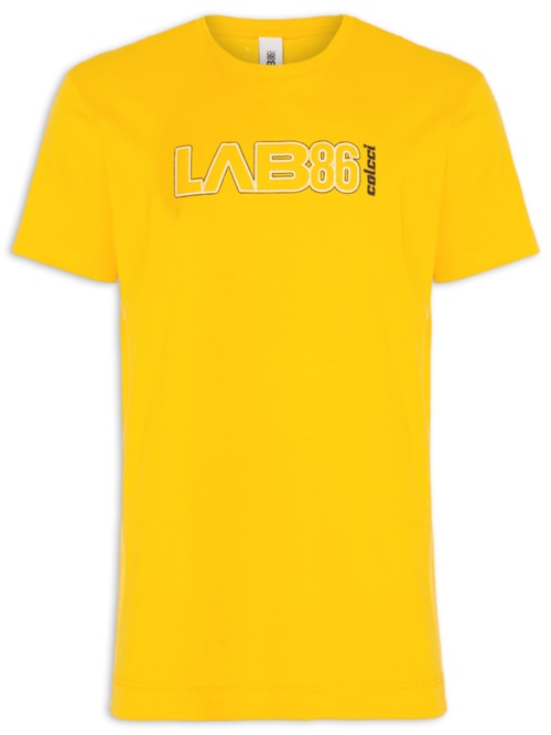 Camiseta Masculina - Amarelo