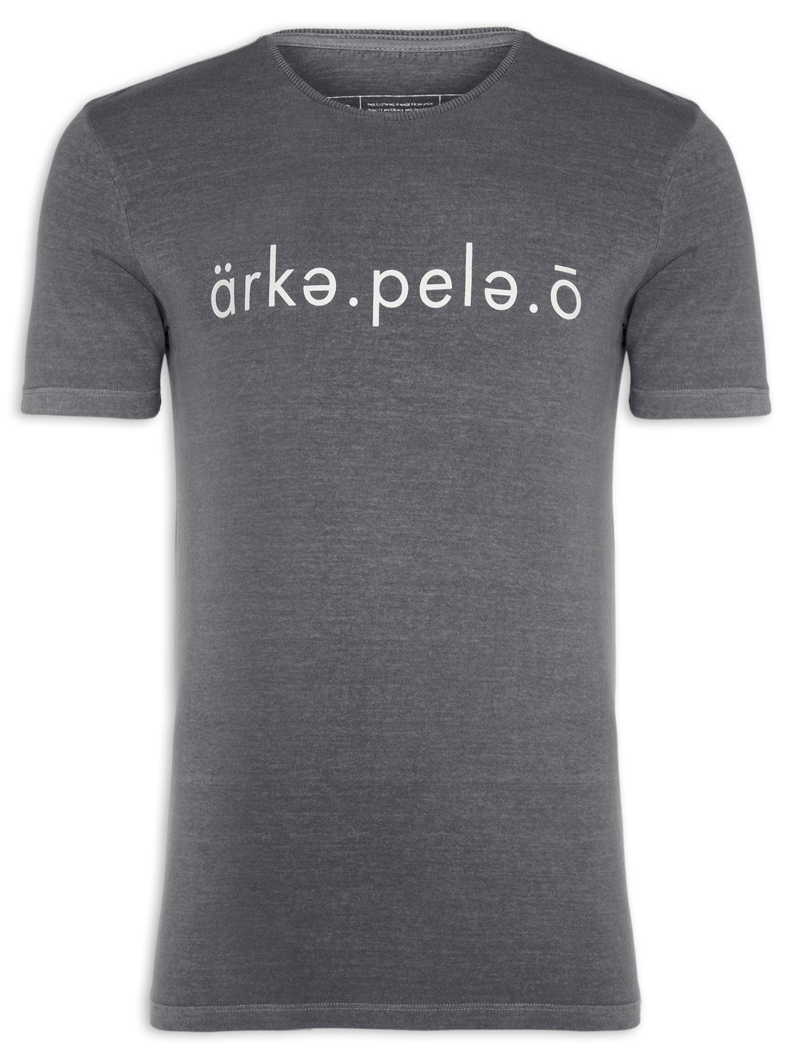 Camiseta Masculina Arkipelago Peito Cinza Kour