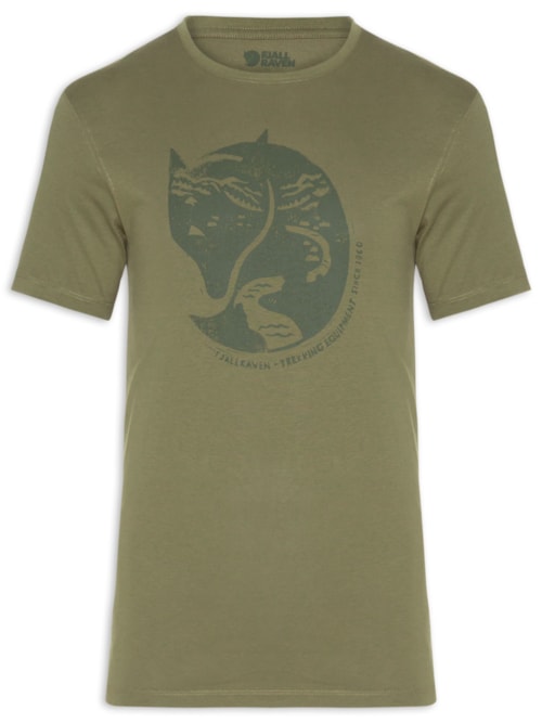 Camiseta Masculina Artic Fox – Verde
