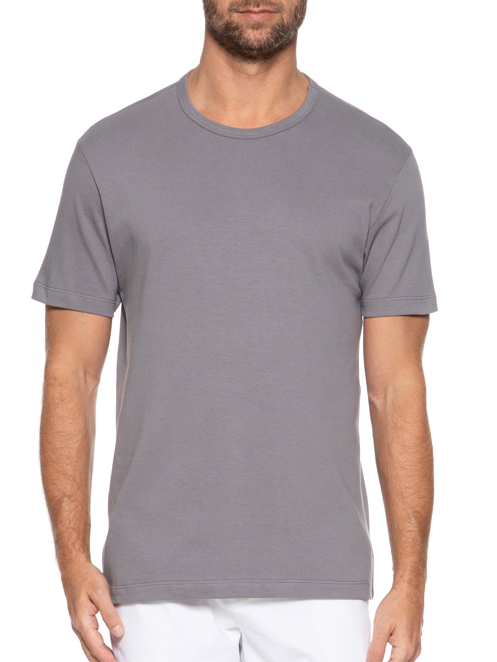 Camiseta Masculina Atlanta Gold Cinza Aramis