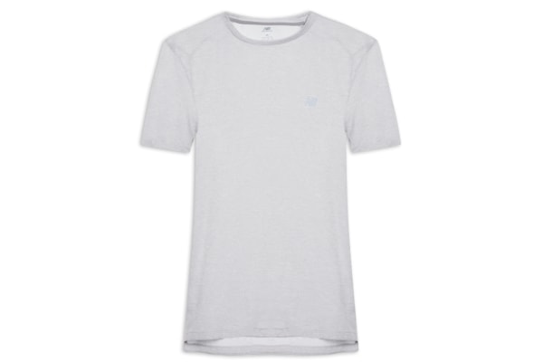 Camiseta Masculina Atlhetics Run - Cinza