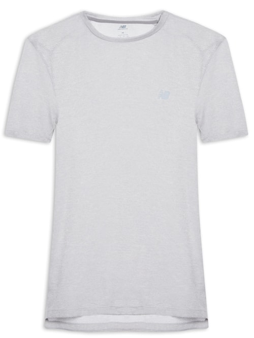 Camiseta Masculina Atlhetics Run – Cinza