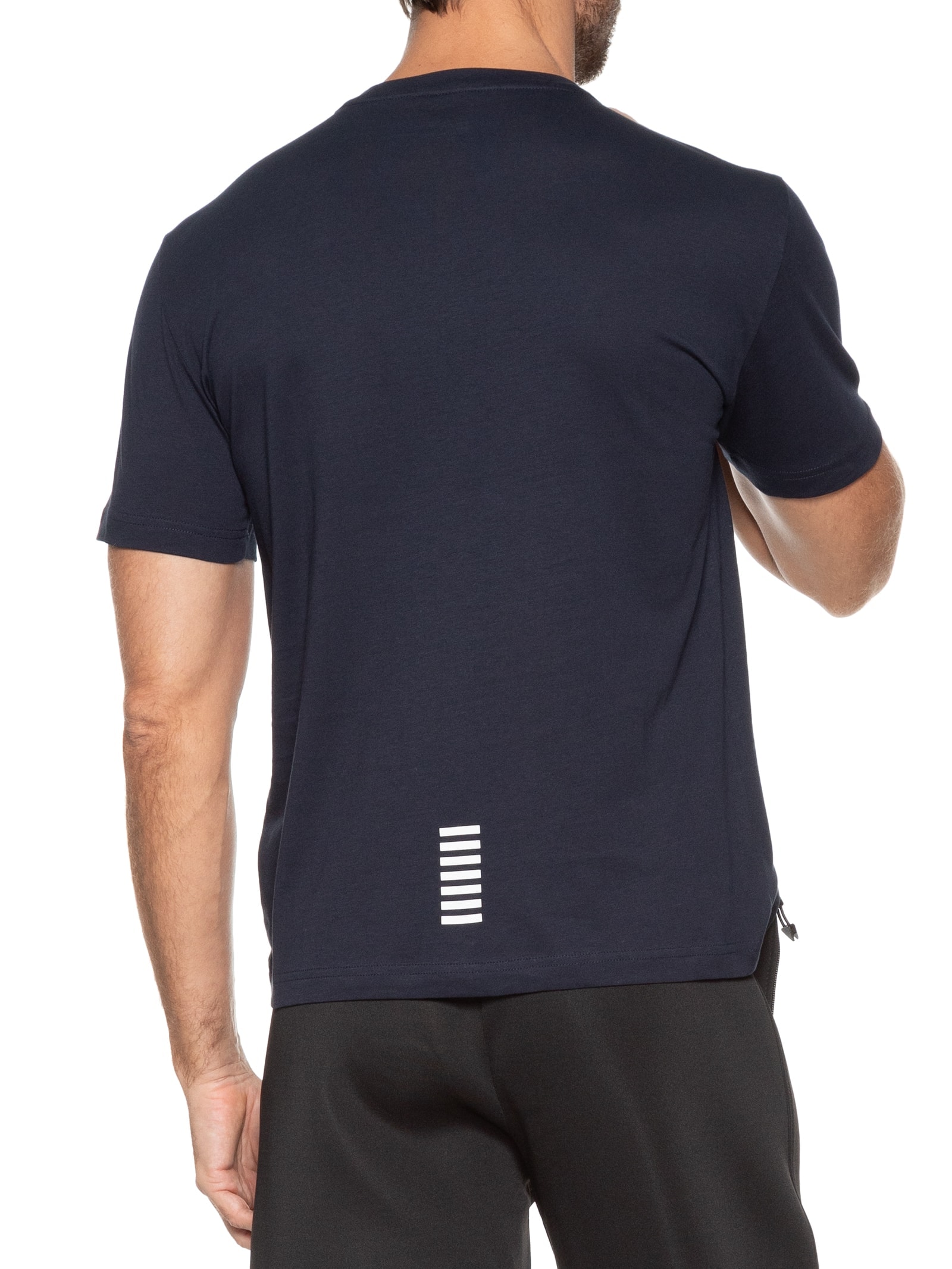 Camiseta Masculina Azul Ea7 Emporio Armani