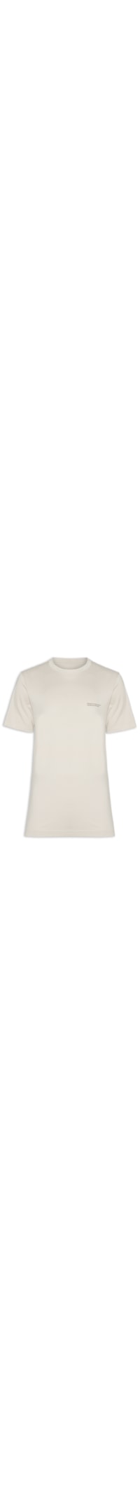 Camiseta Masculina Back Print Gola Careca Em Algodão - Bege