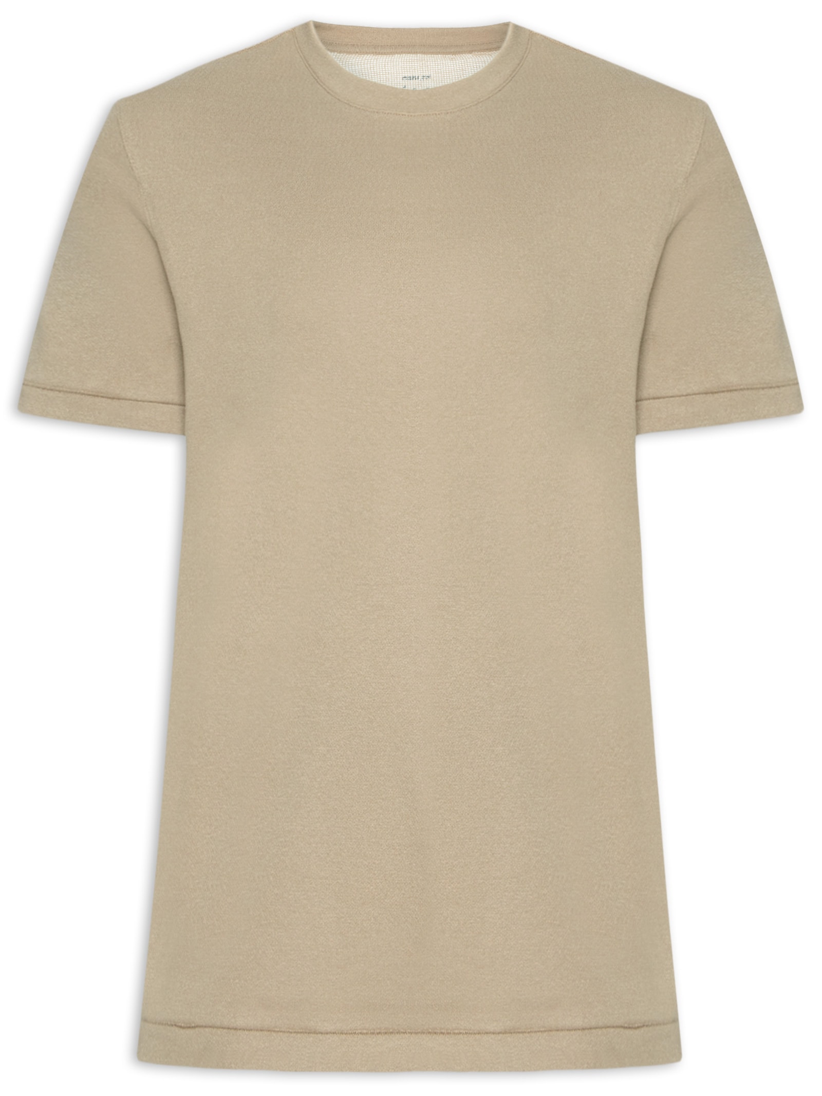 Camiseta Masculina Back Rustic Embroidered Mc Bege Osklen