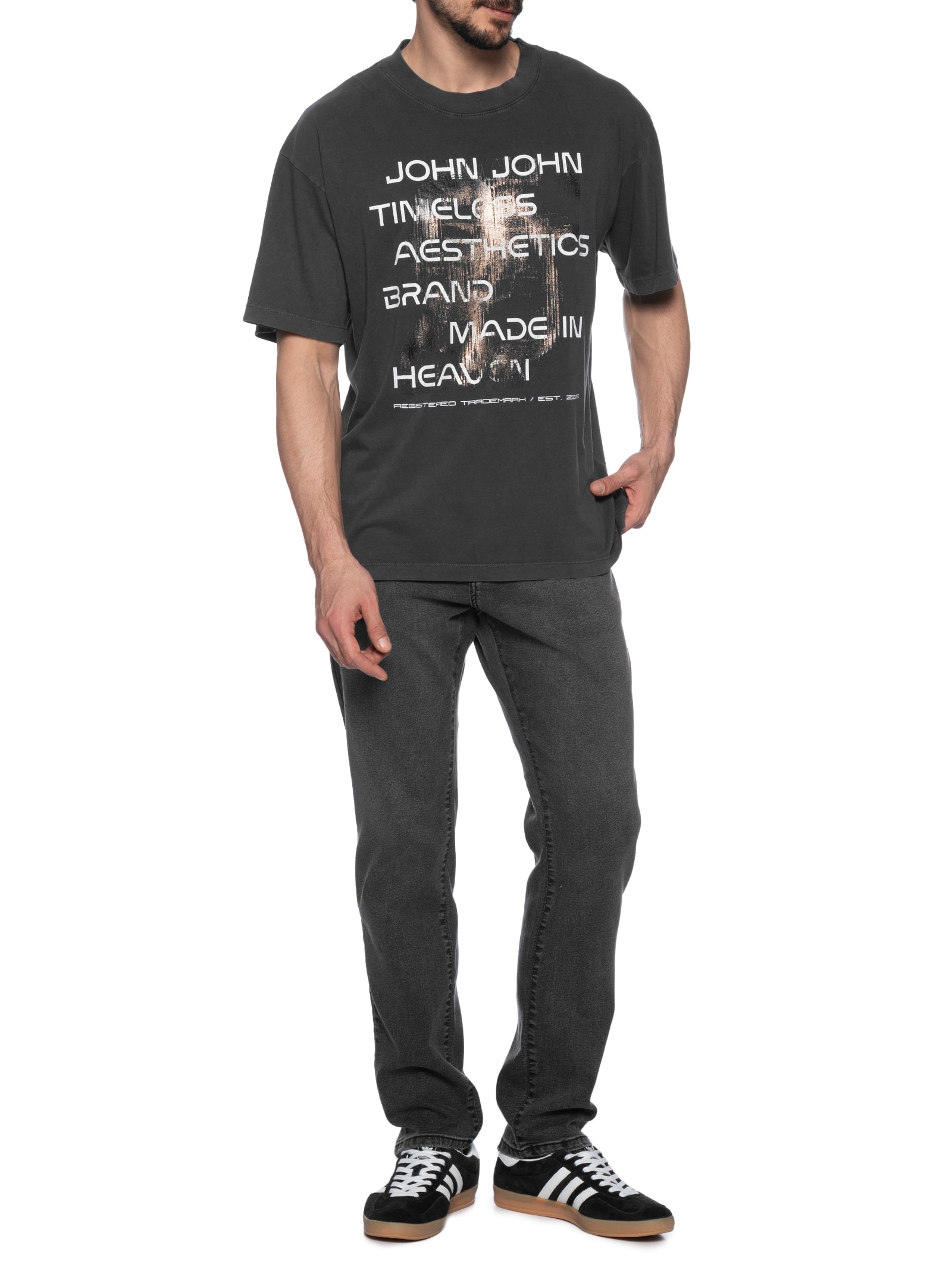 Camiseta Masculina Back to The Future CInza John John