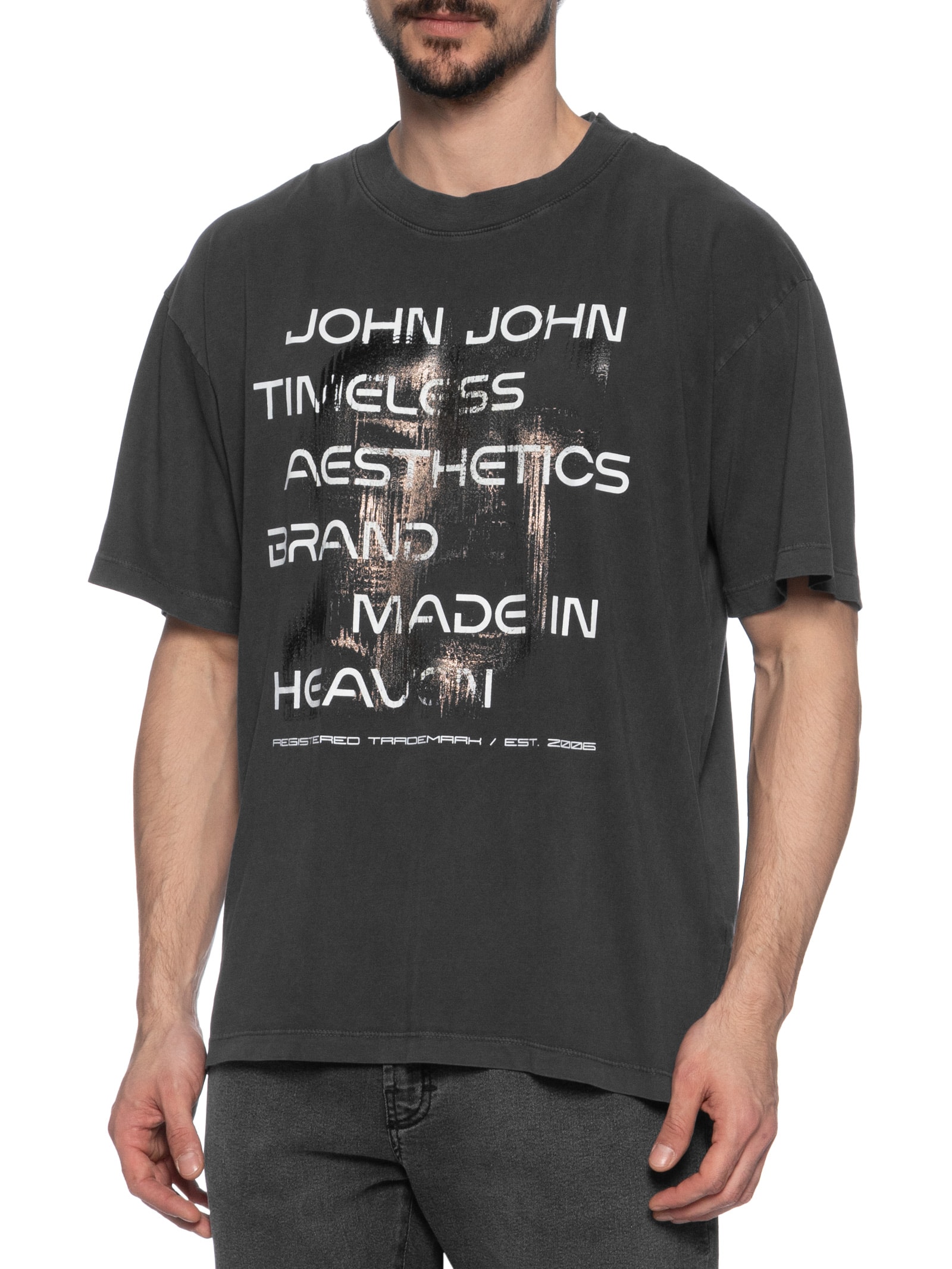 Camiseta Masculina Back to The Future CInza John John