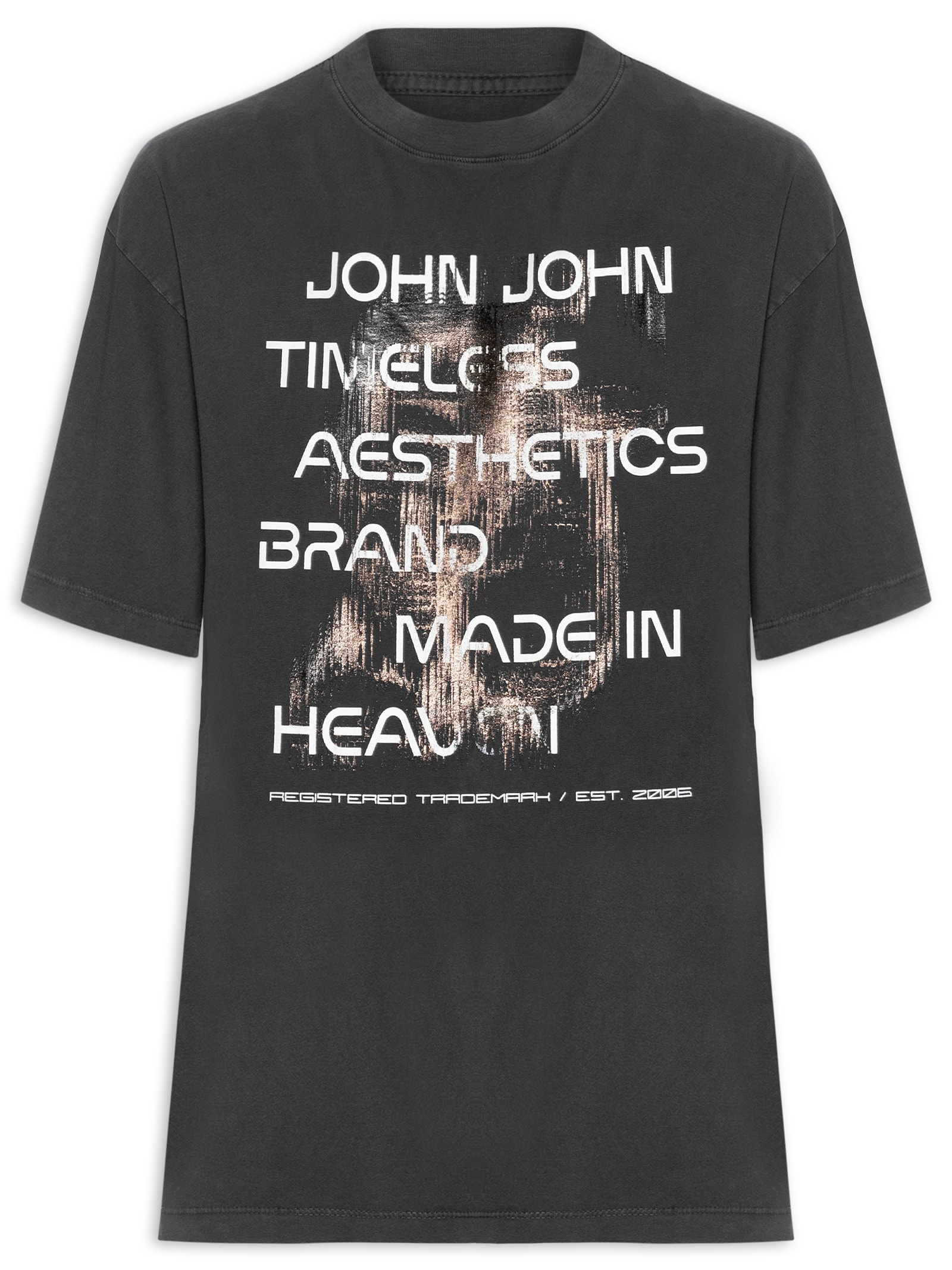 Camiseta Masculina Back to The Future CInza John John