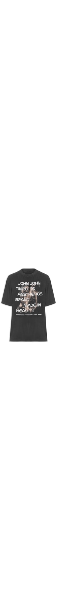 Camiseta Masculina Back to The Future - CInza