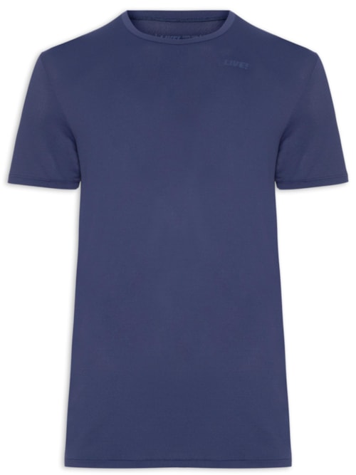 Camiseta Masculina Basic Comfort Men – Azul