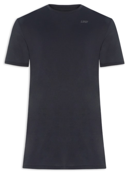 Camiseta Masculina Basic Comfort Men – Preto