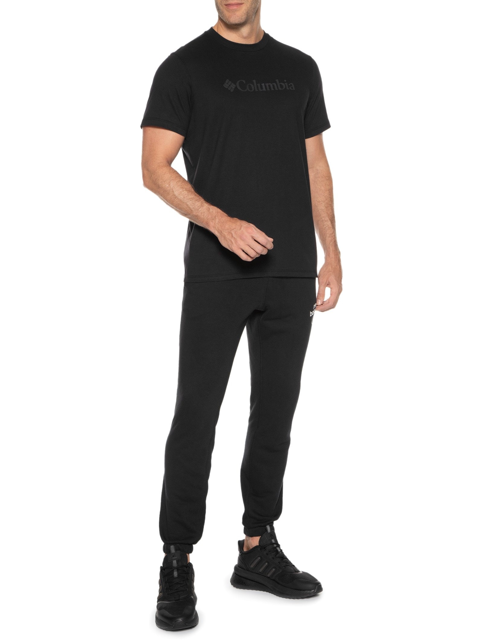 Camiseta Masculina Basic Logo II Branded Shadow Preto Columbia