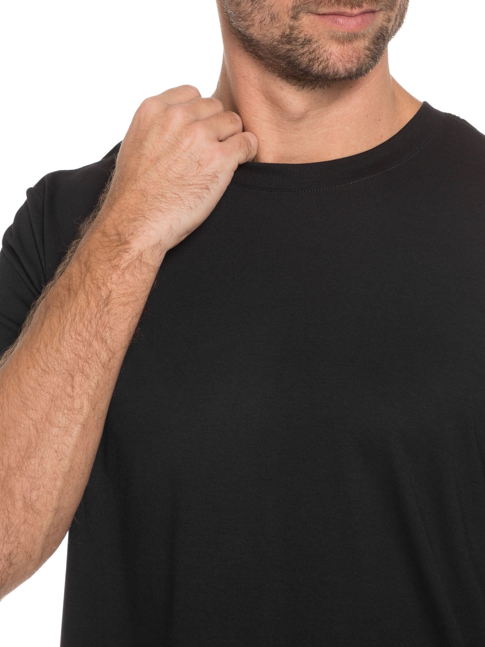 Camiseta Masculina Basic Pima Preto John John