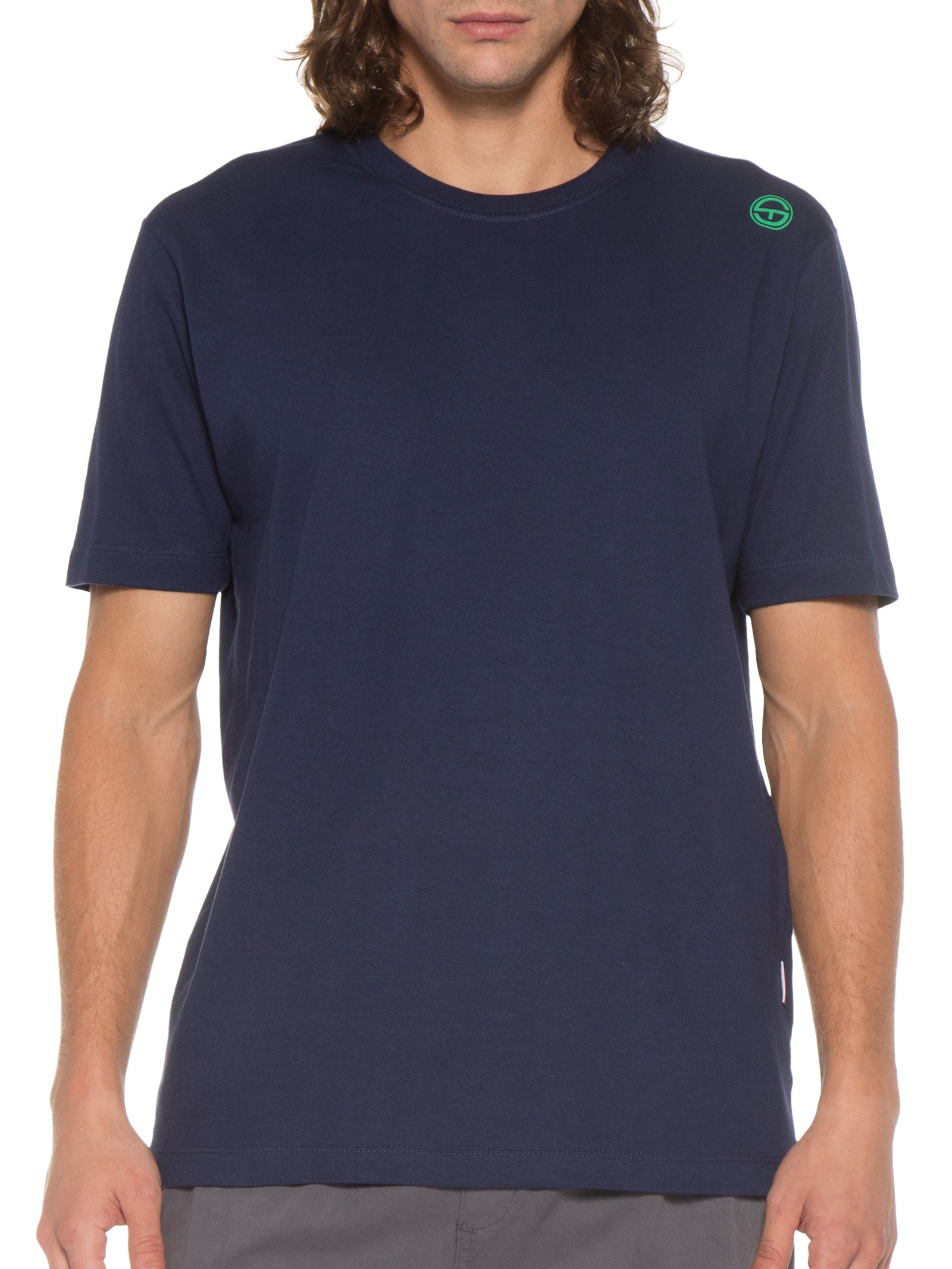 Camiseta Masculina Basic Soul Azul Ots