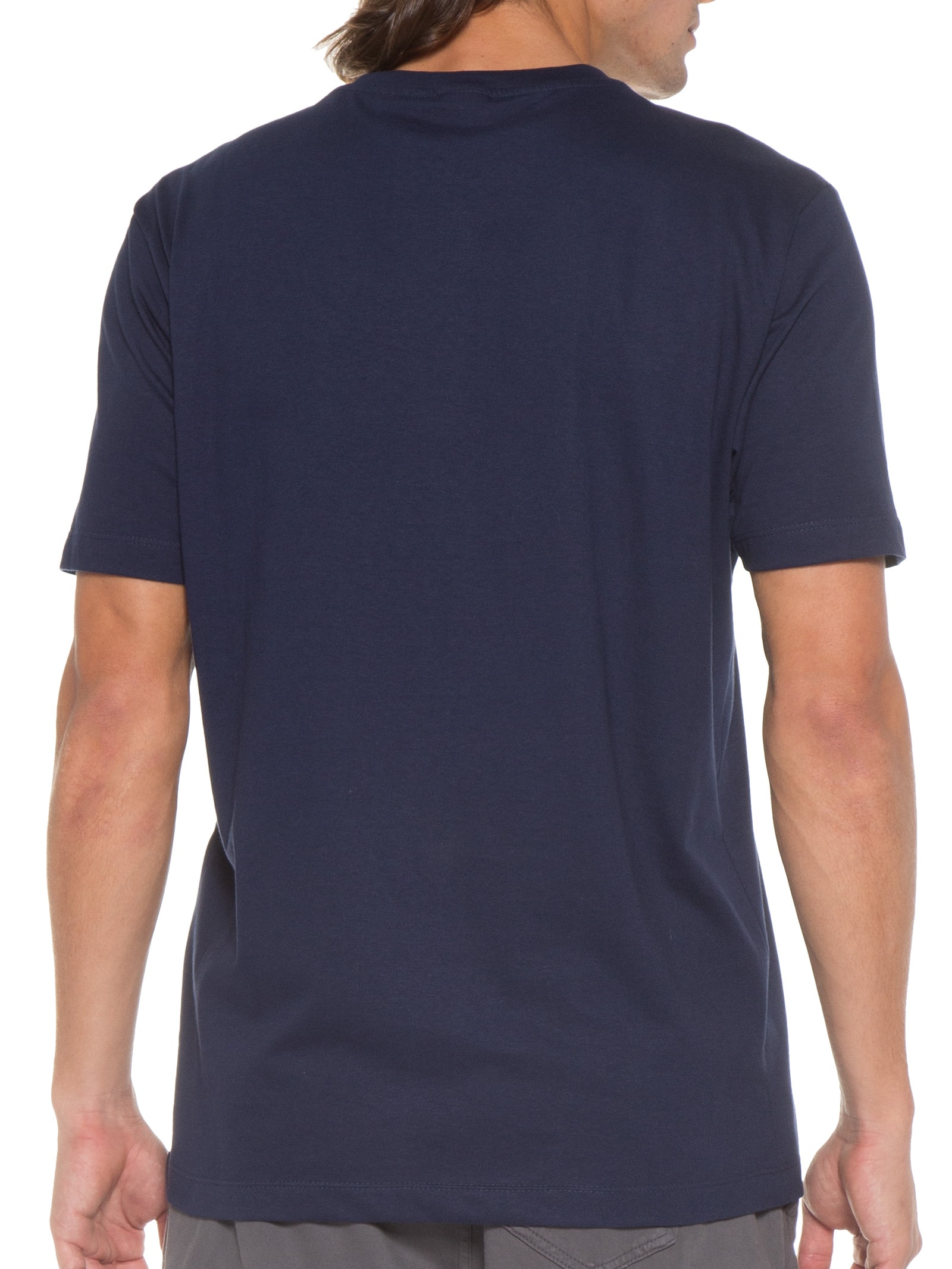 Camiseta Masculina Basic Soul Azul Ots