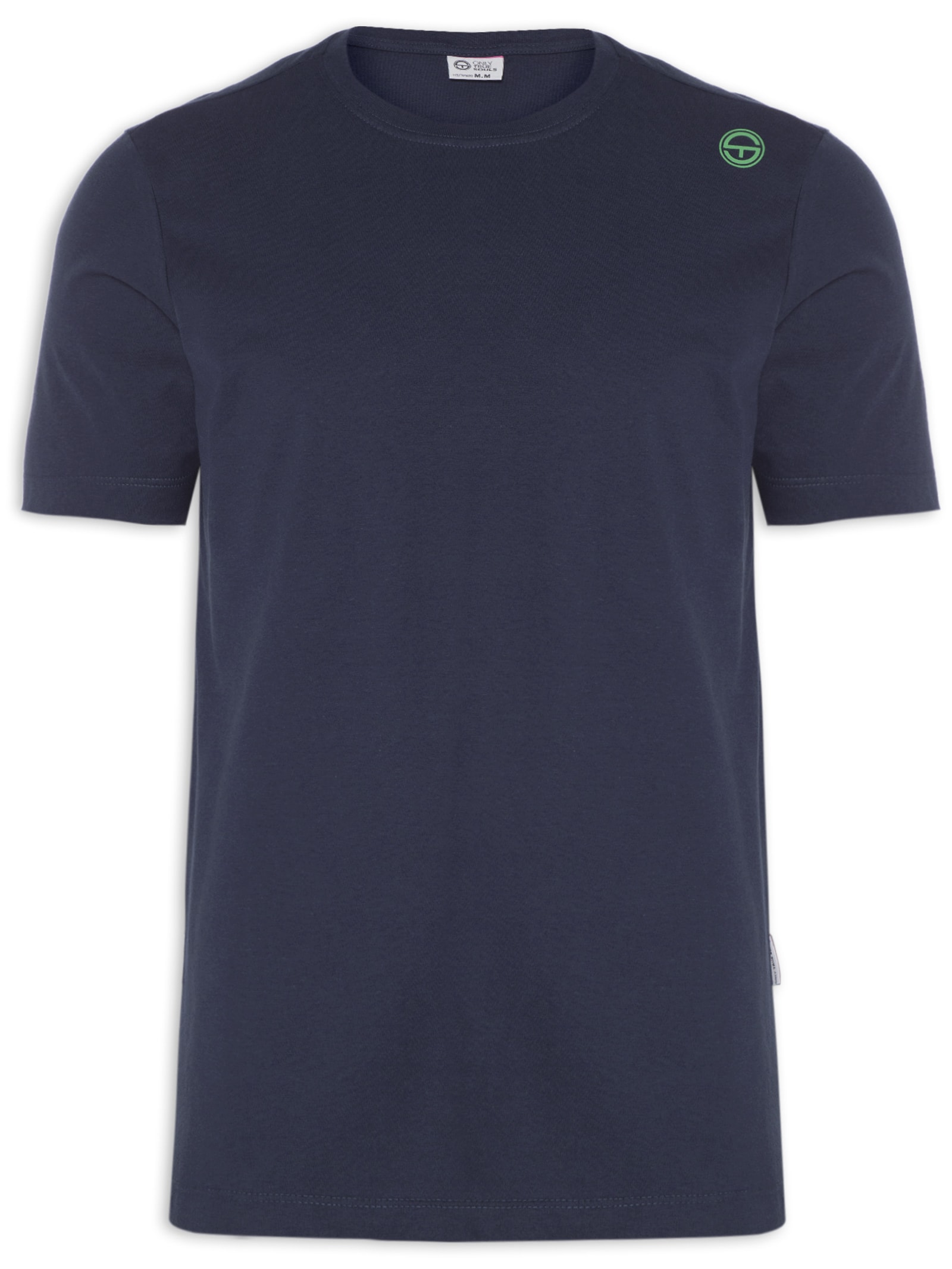 Camiseta Masculina Basic Soul Azul Ots