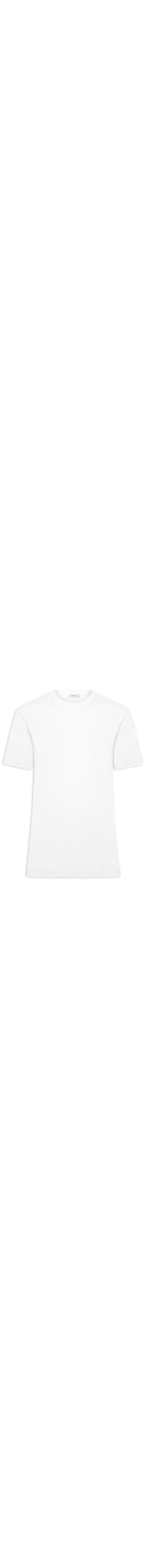 Camiseta Masculina Básica Algodão Premium - Branco