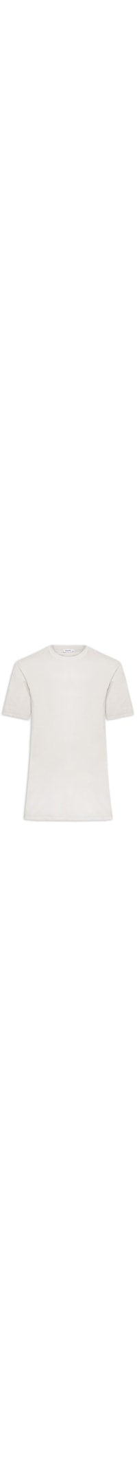 Camiseta Masculina Básica Algodão Premium - Cinza