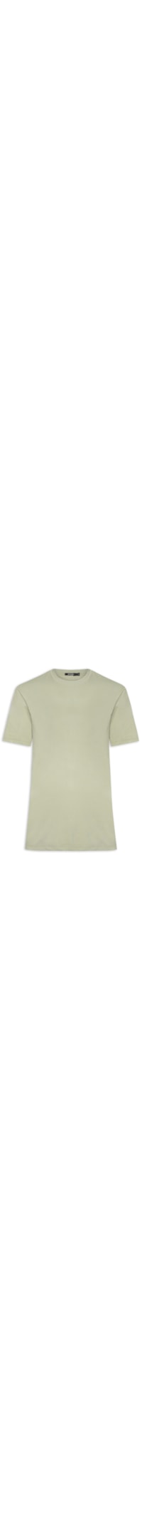 Camiseta Masculina Básica Algodão Premium - Verde