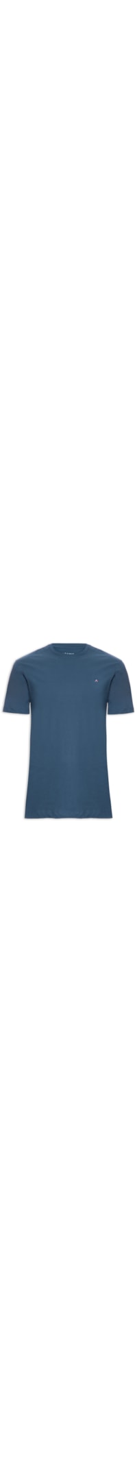 Camiseta Masculina Básica - Azul