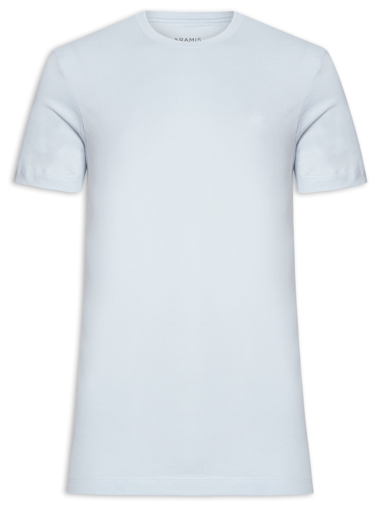 Camiseta Masculina Básica Azul Aramis