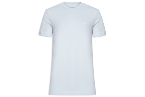 Camiseta Masculina Básica - Azul