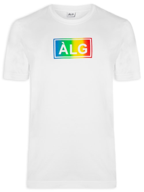 Camiseta Masculina Básica - Branco