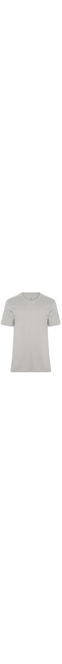 Camiseta Masculina Básica - Cinza