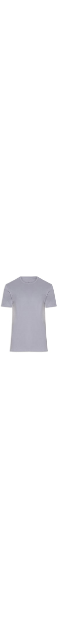 Camiseta Masculina Básica Em Algodão - Azul
