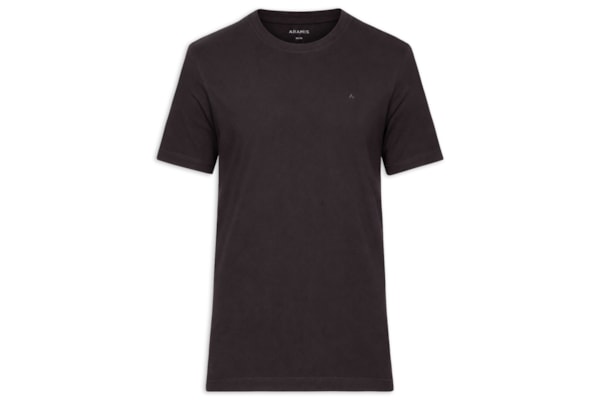 Camiseta Masculina Básica Logo Surton - Marrom