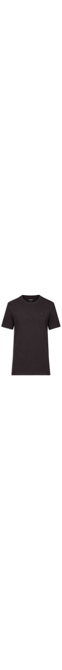 Camiseta Masculina Básica Logo Surton - Marrom