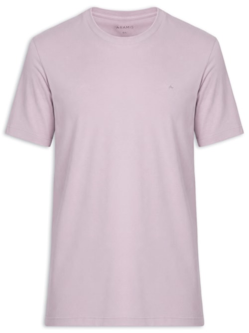 Camiseta Masculina Básica Logo Surton – Rosa