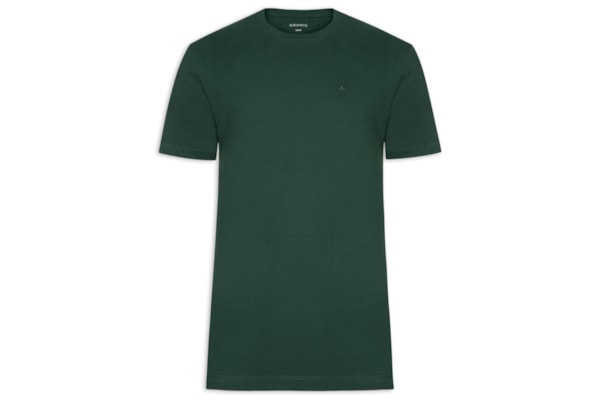 Camiseta Masculina Básica Logo Surton - Verde