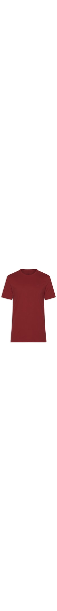 Camiseta Masculina Básica Logo Surton - Vermelho