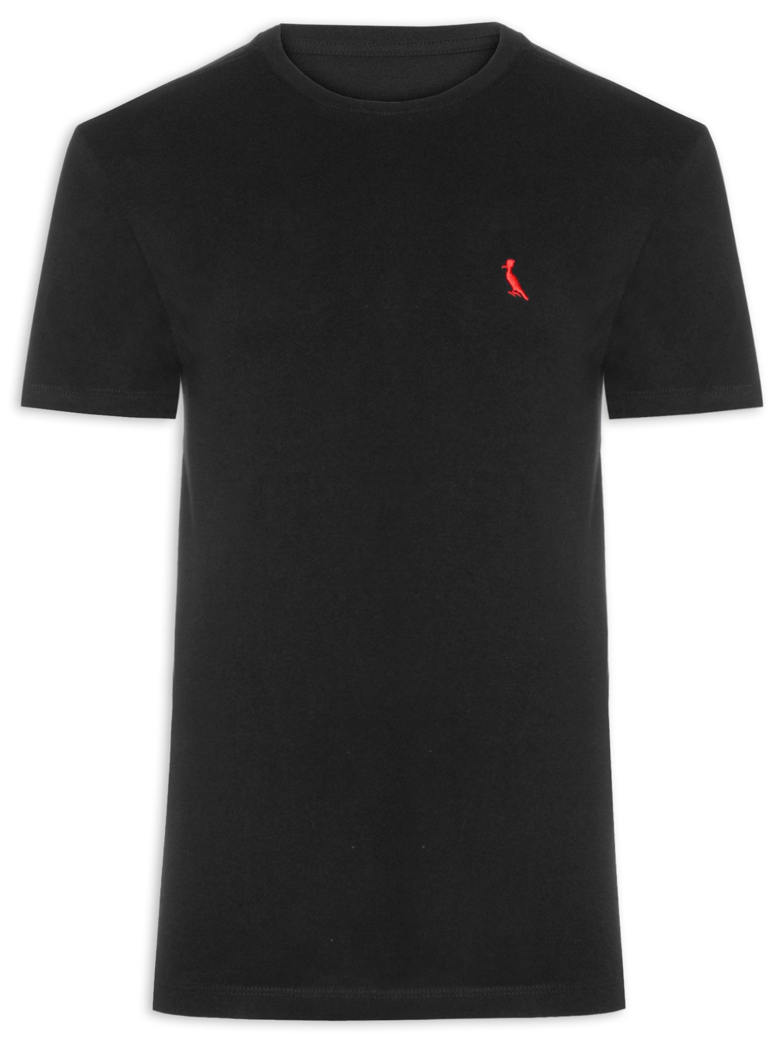 Camiseta Masculina Básica Namorados Preto Reserva