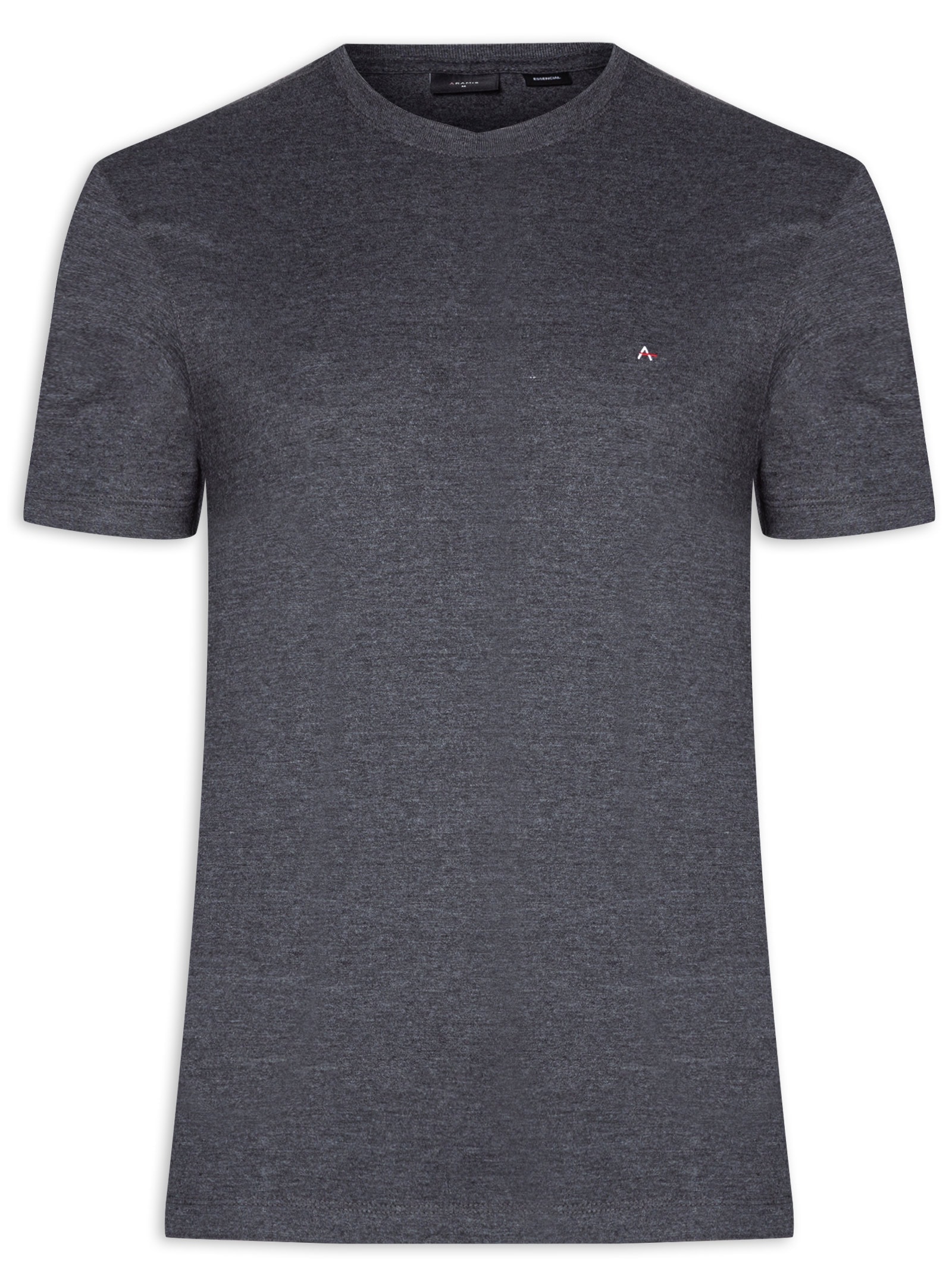Camiseta Masculina Básica (PA) Cinza Aramis