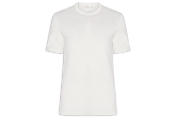 Camiseta Masculina Básica Regular Fit -  Off White