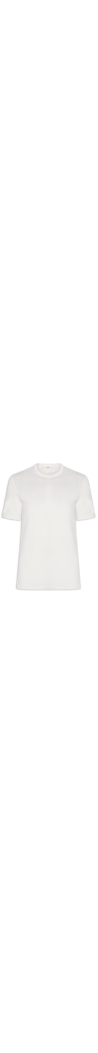 Camiseta Masculina Básica Regular Fit - Off White