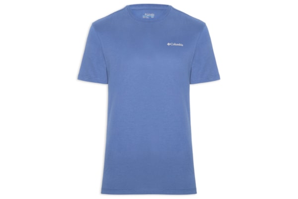 Camiseta Masculina Básica Silk - Azul