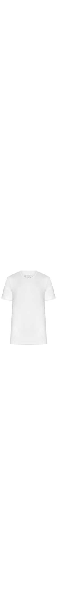 Camiseta Masculina Básica Slim Tech - Branco