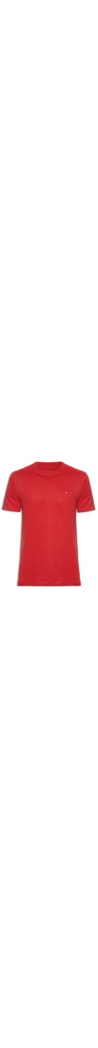 Camiseta Masculina Básica - Vermelho