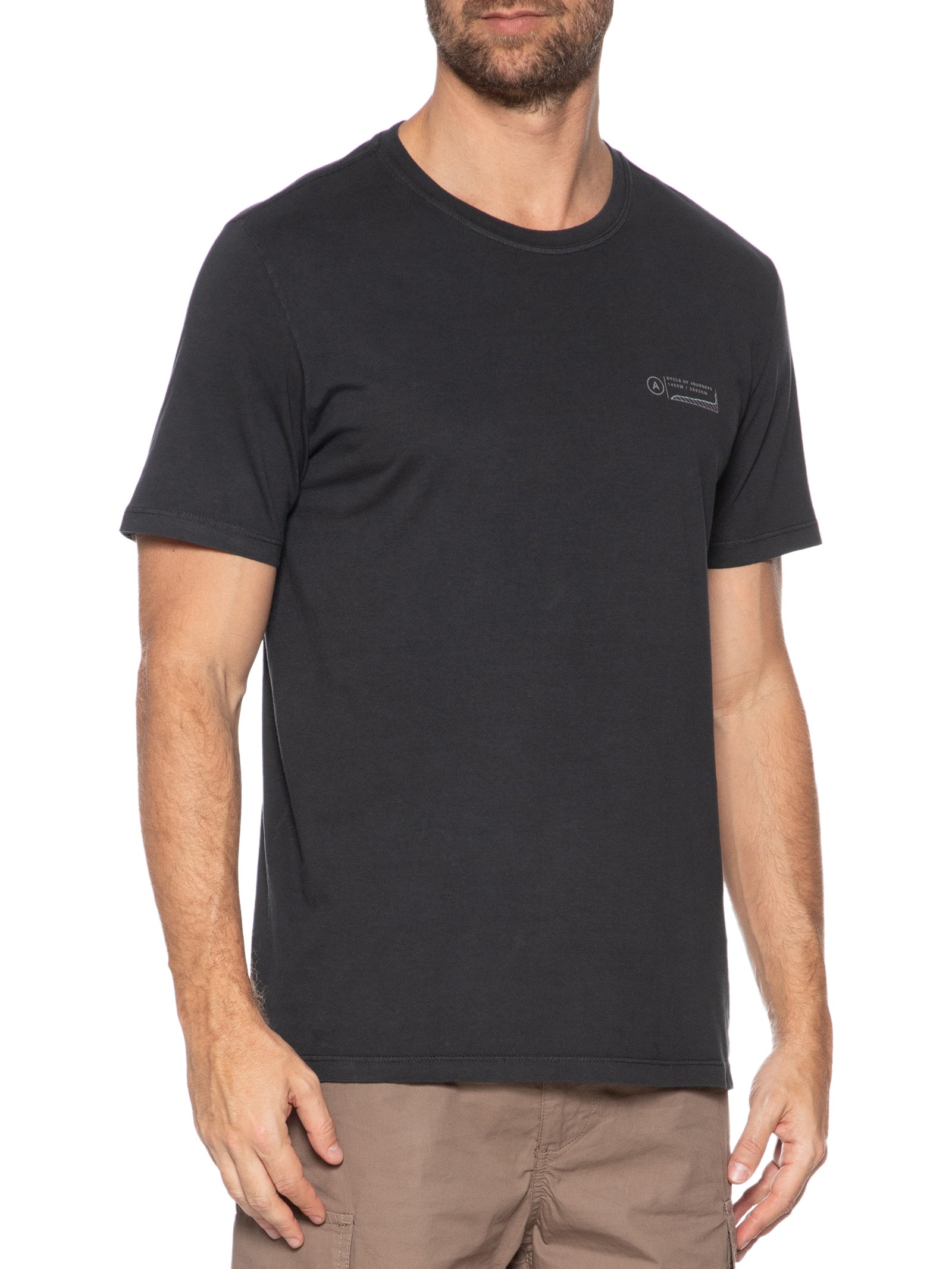 Camiseta Masculina Basin Preto Austral